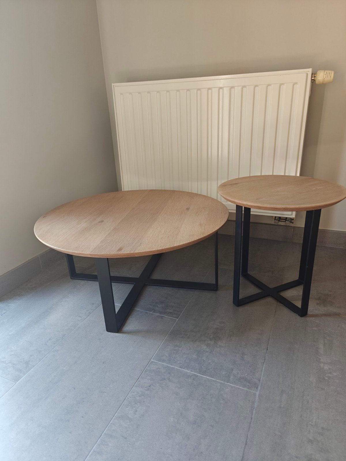 Juntoo salontafel setje, Ophalen