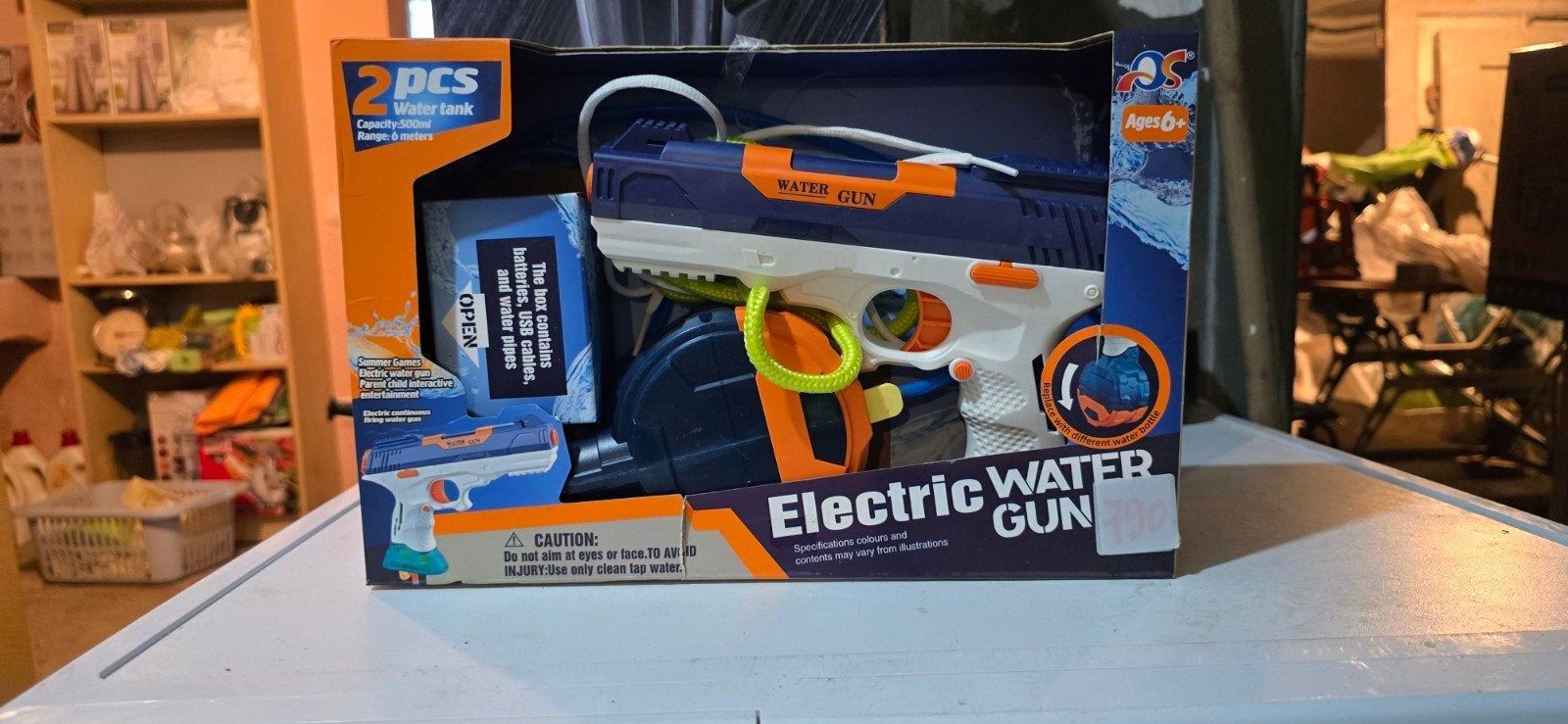 Pistolet à eau, Tickets & Billets