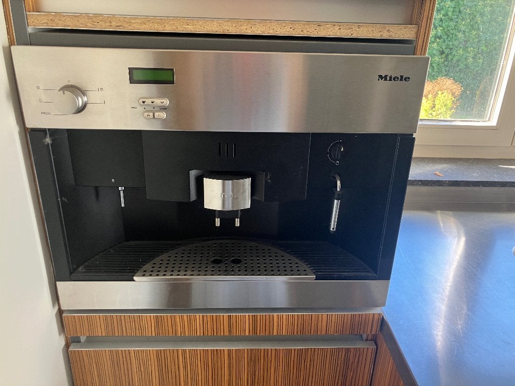 Koffiemachine Miele inbouw, Elektronische apparatuur, Ophalen, Gebruikt, Koffiemachine