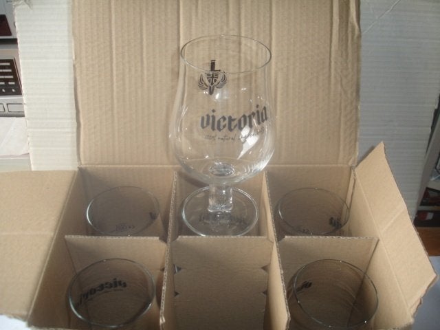 Bierglazen Victoria, 33cl, brij. Inbev Leuven , € 1,50 stuk, Enlèvement ou Envoi, Neuf, Verre ou Verres, Stella Artois