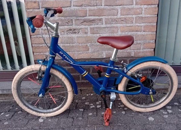 Vélo pour enfants ultraléger Btwin 16 pouces en aluminium, Enlèvement, Utilisé, Véhicule à pédales