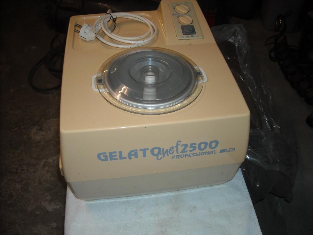 ijsroom machine, Ophalen, Gebruikt, Zelfvriezend