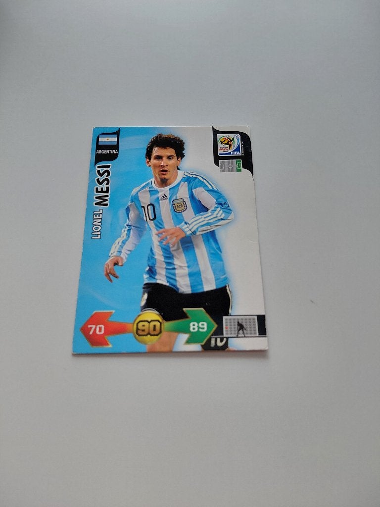 Panini Adrenalyn XL 2010 - Messi, Hobby & Loisirs créatifs, Autocollants & Images, Enlèvement ou Envoi