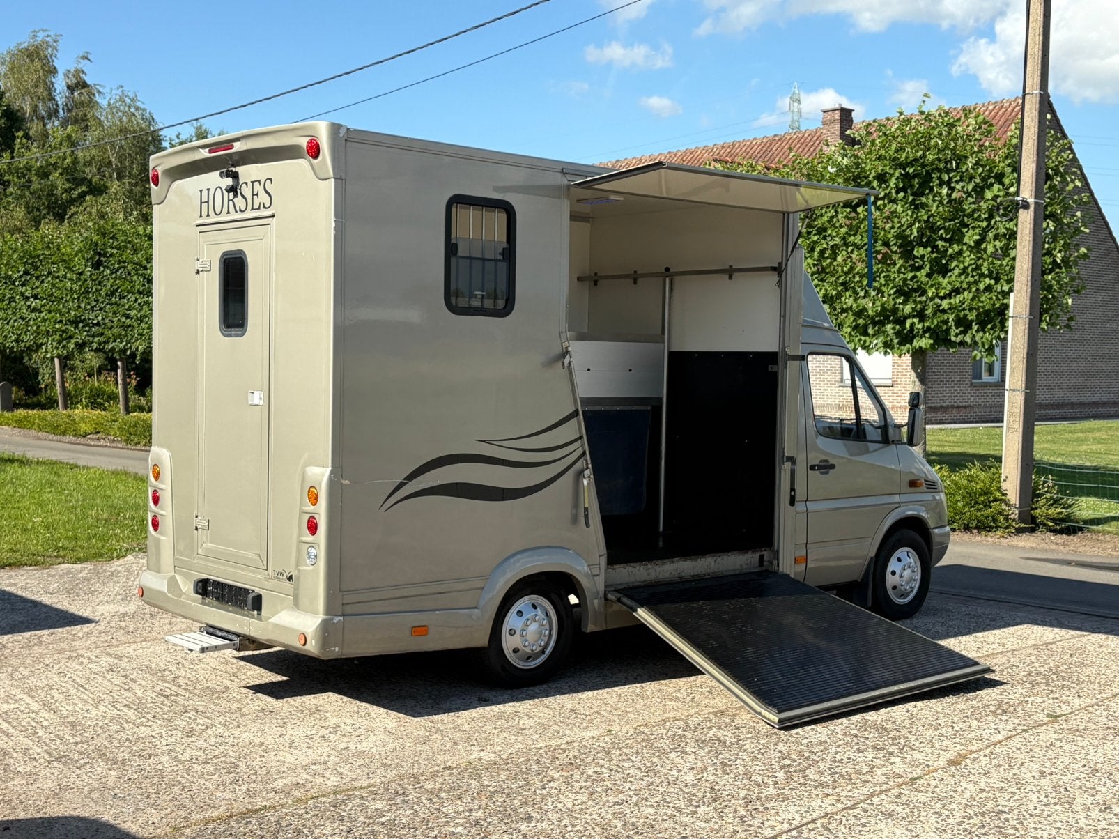 🐴Mercedes Sprinter 2.2CDI Automaat Paardencamionette 900kg, Ophalen