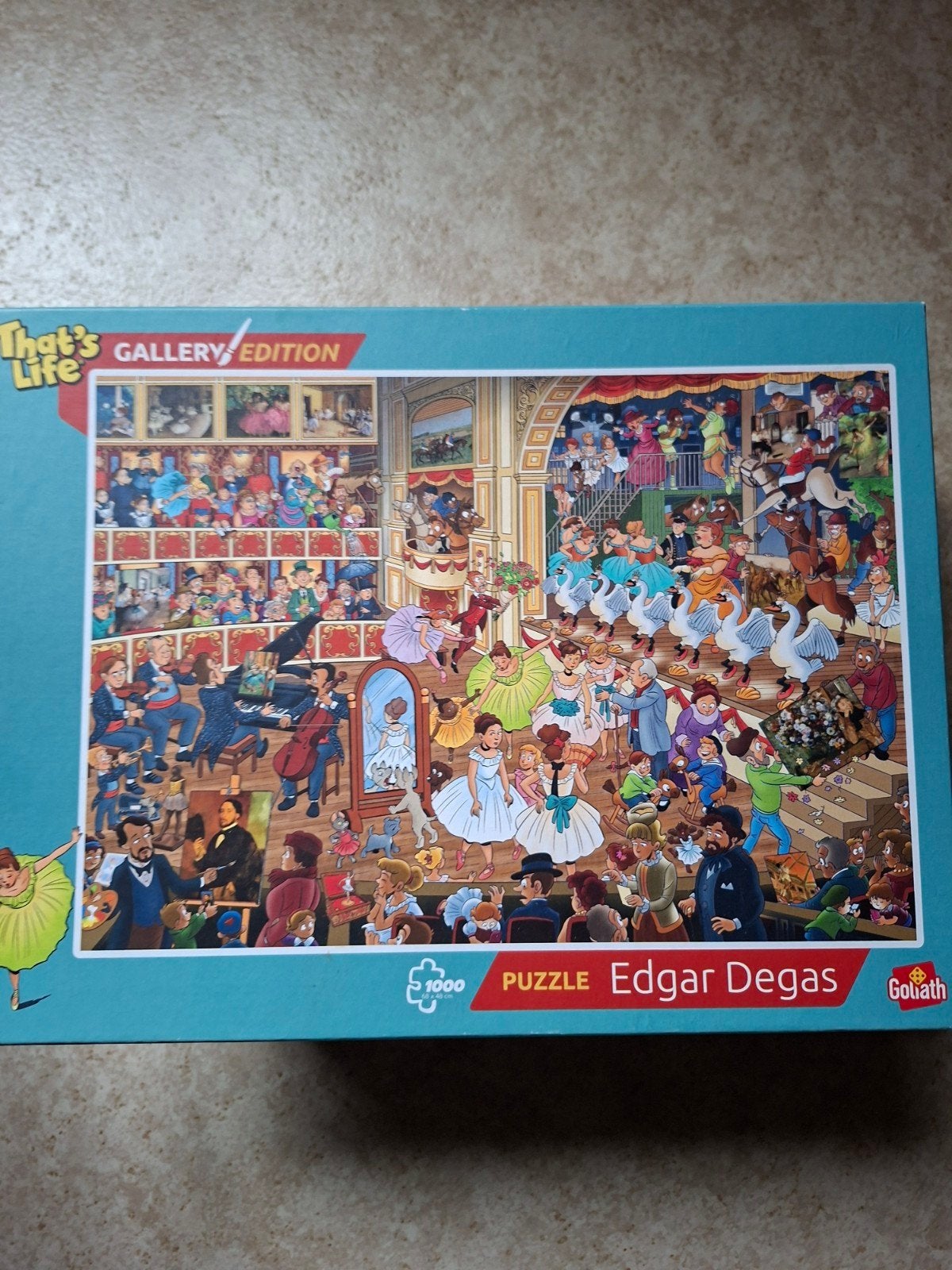 That´s Life Gallery Edition 1000 stukken, Ophalen of Verzenden, 500 t/m 1500 stukjes, Gebruikt, Puzzelboek