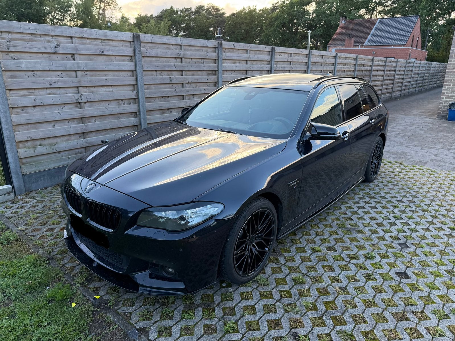 Bmw f11 520d xdrive, Cuir, Euro 6, 2 cm³, Noir