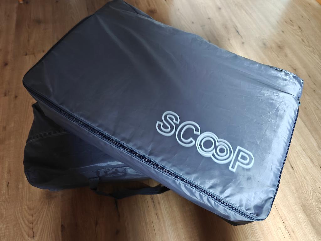 2 Baby reisbedjes met draagtas Scoop, Kinderen en Baby's, Babywiegjes en Ledikanten, Ophalen, Zo goed als nieuw, Reisbedje