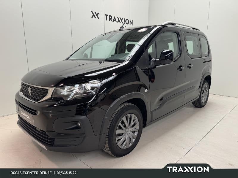 Peugeot Overige modellen 1.2i STD Allure S&S LED|GPS|PDC|CAM, Auto's, Monovolume, 1199 cc, Zwart, Handgeschakeld