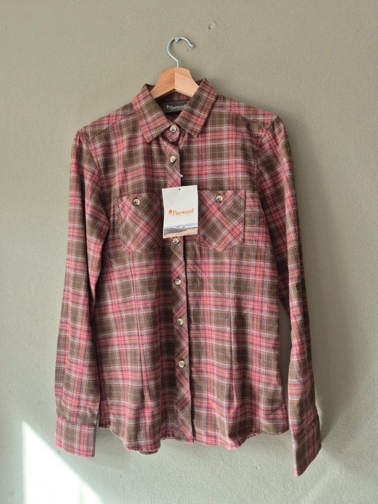 Pinewood | Lange mouwen | M | Shirt | Nieuw | Outdoor, Vêtements | Femmes, Neuf, Enlèvement ou Envoi, Rose, Pinewood