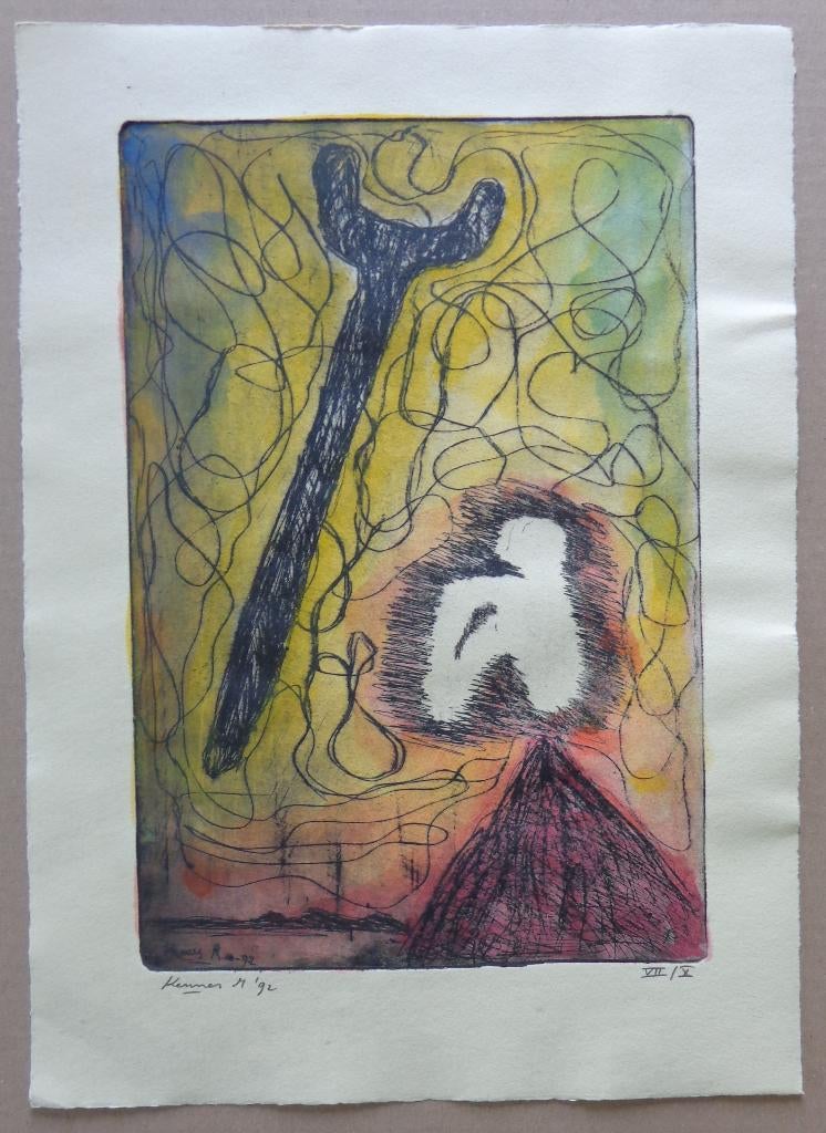 MARC KENNES / SITES EN STEMRITUELEN / ETS+AQUAREL / 37x27cm, Ophalen of Verzenden