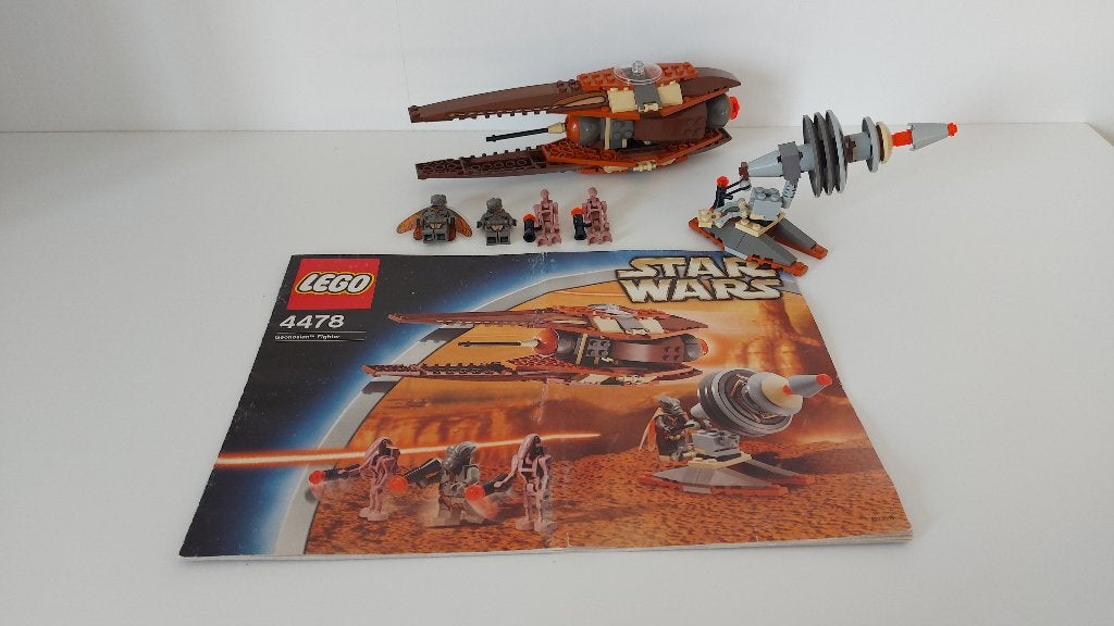 LEGO Star Wars - 4478 - Geonosian Fighter - Compleet, Star Wars, Lego, Ophalen of Verzenden, Zo goed als nieuw