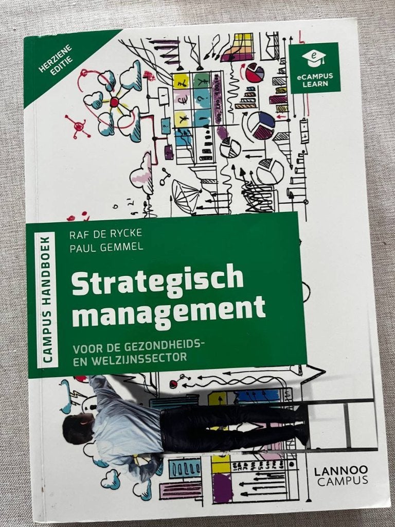 Strategisch management voor de gezondheidssector, Boeken, Ophalen, Gelezen, Hoger Onderwijs, Lannoo Campus