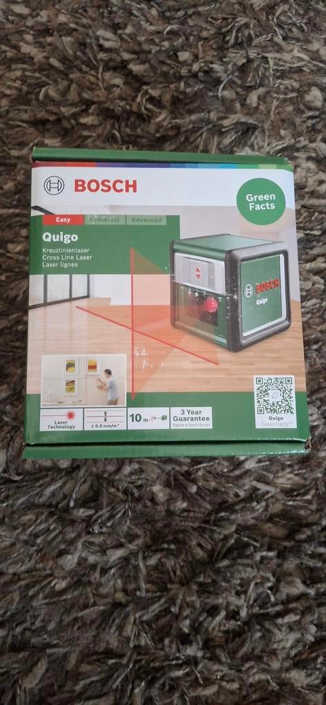 Laser croisé Bosch, Bricolage & Construction, Instruments de mesure, Enlèvement ou Envoi