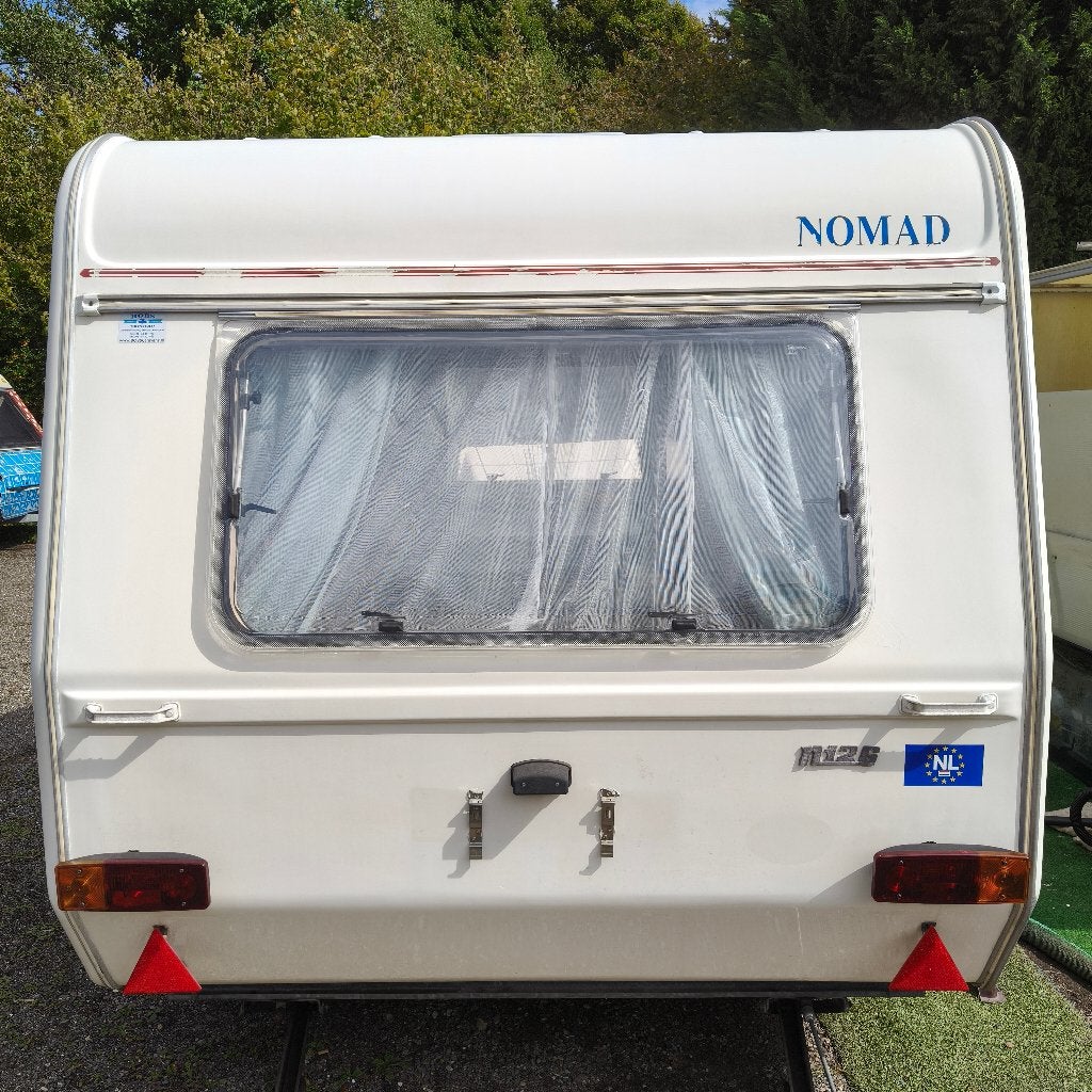 Predom Nomad 126N vrij van keuring (500-750 kg), Caravanes & Camping, Particulier, Siège standard, Jusqu'à 500 kg, Réfrigérateur
