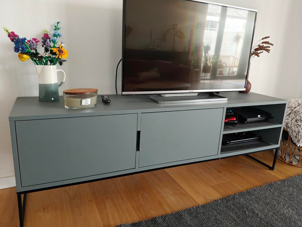 Tenzo Lipp TV meubel, Huis en Inrichting, Kasten |Televisiemeubels, Ophalen, 150 tot 200 cm, Zo goed als nieuw, Minder dan 100 cm