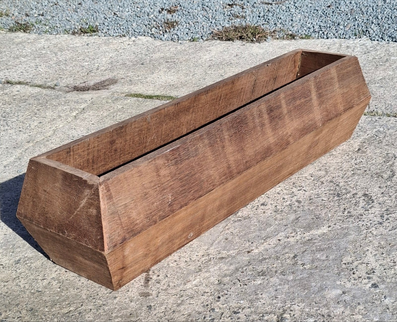Bloembak uit tropisch hout, Jardin & Terrasse, Enlèvement, Bois