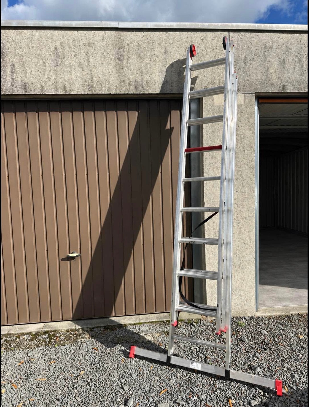 ALTREX Atlantis professionele ladder 3 x 10 treden, Doe-het-zelf en Bouw, Ophalen, Zo goed als nieuw, Ladder