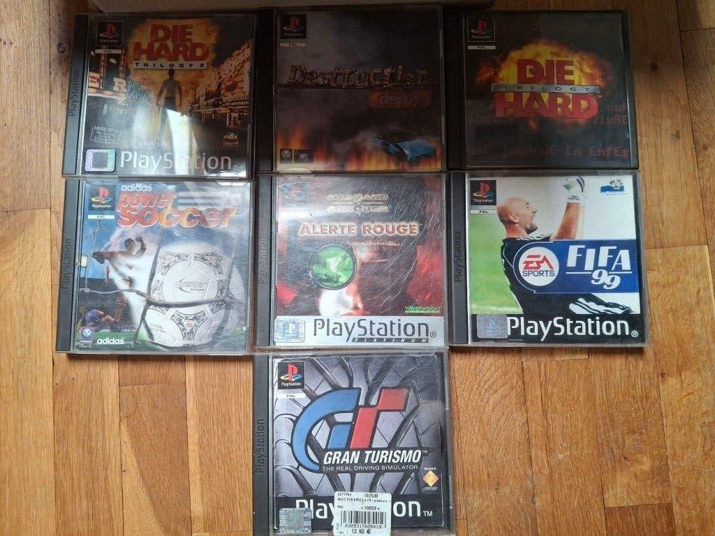 Lot de jeux PS1, Games en Spelcomputers, Games | Sony PlayStation 1, 2 spelers, Zo goed als nieuw, Vanaf 7 jaar, Ophalen