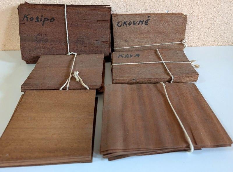Lotje hout fineer, Verzenden