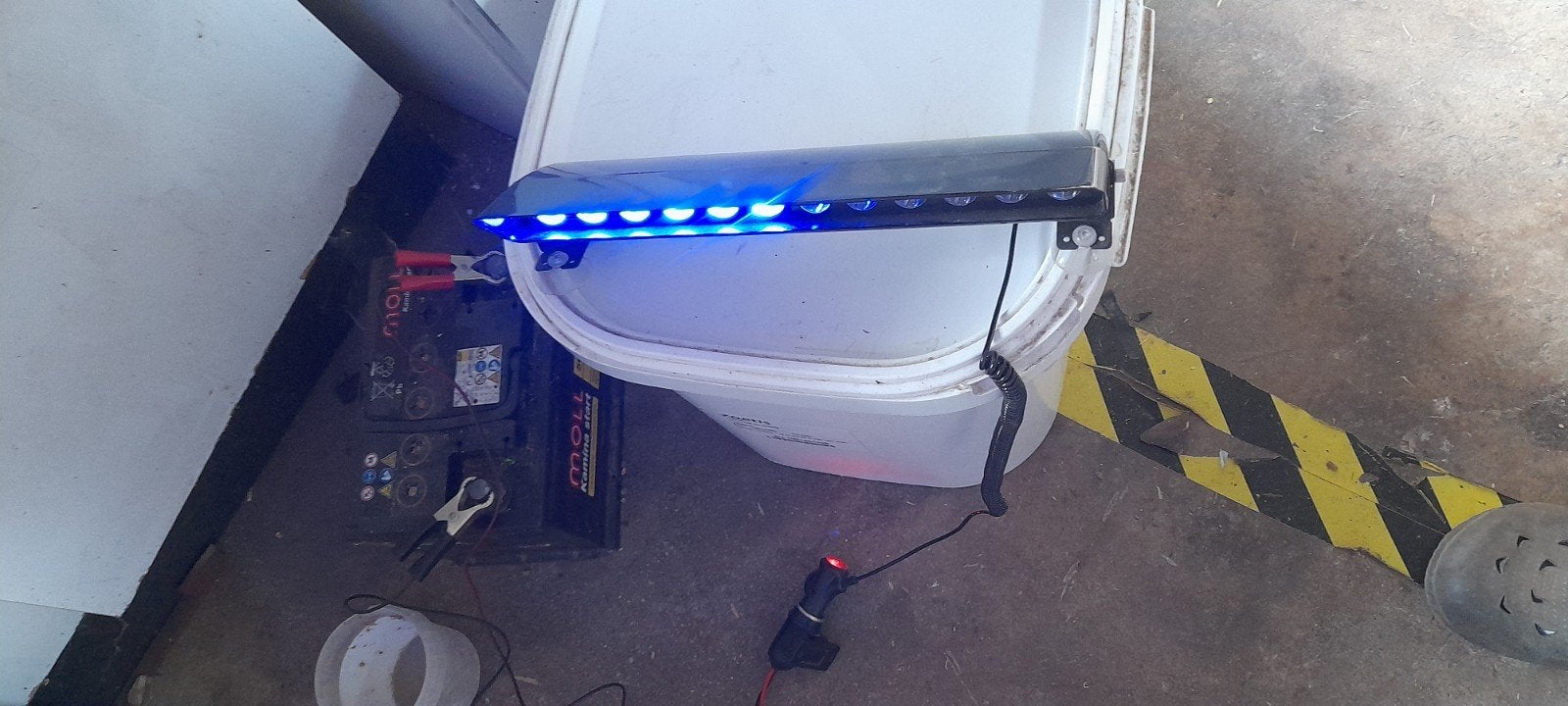 lampe  clignotante genre police, Autos : Pièces & Accessoires, Enlèvement, Utilisé