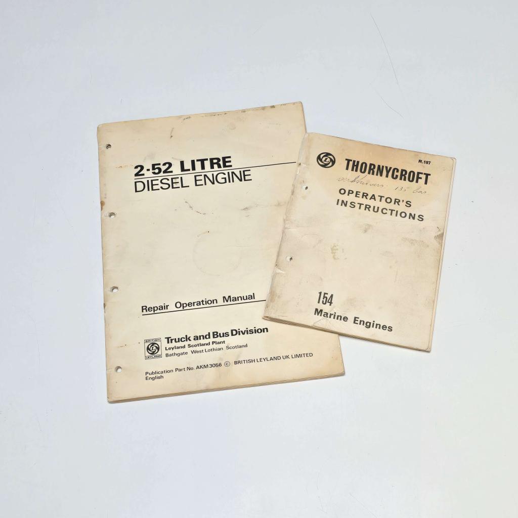 THORNYCROFT Reparatiehandleiding en Instructieboek, Watersport en Boten, Niet ingevuld, Niet ingevuld, Ophalen of Verzenden, Niet ingevuld
