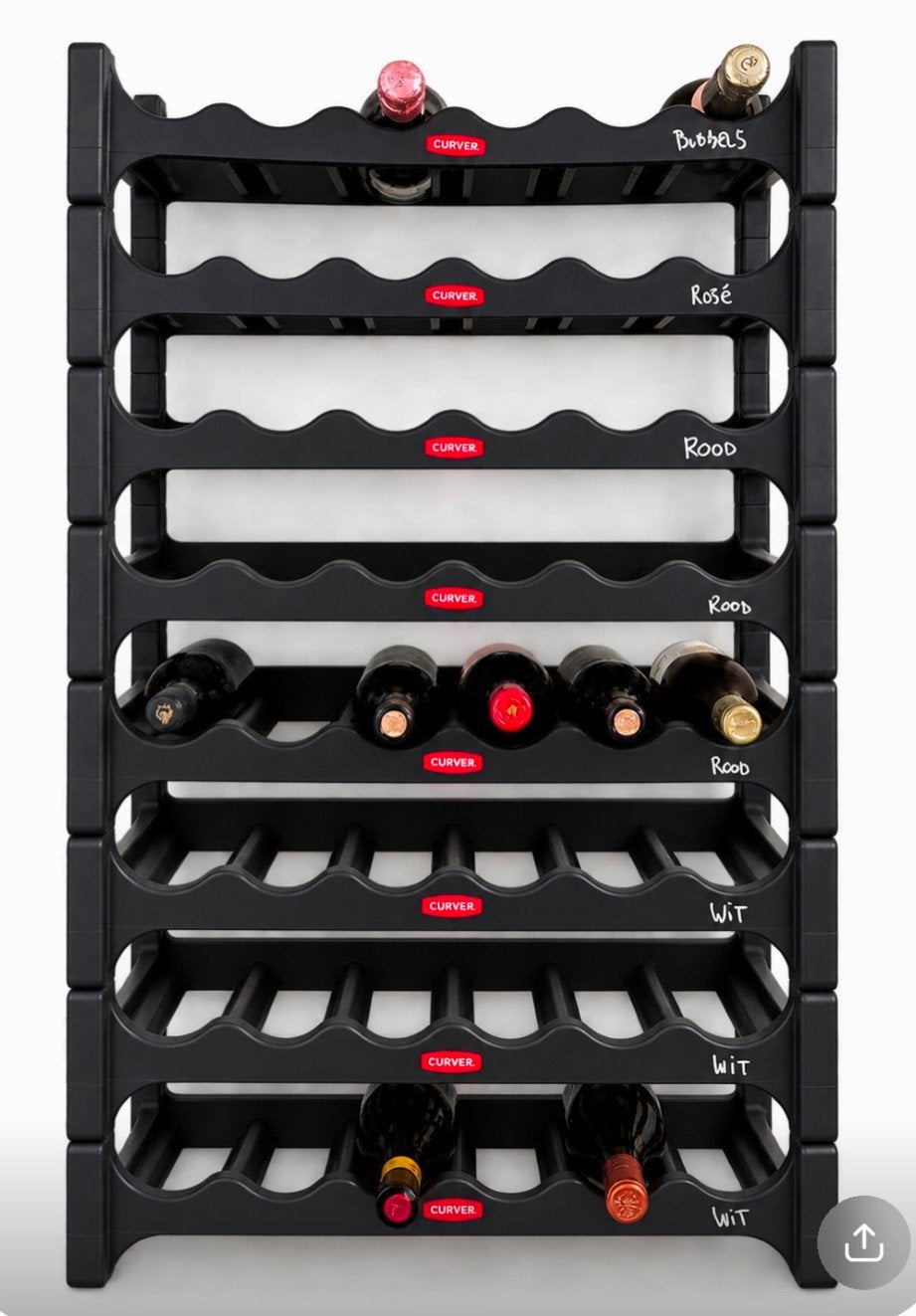 Casier à vin extensible et pratique, Enlèvement