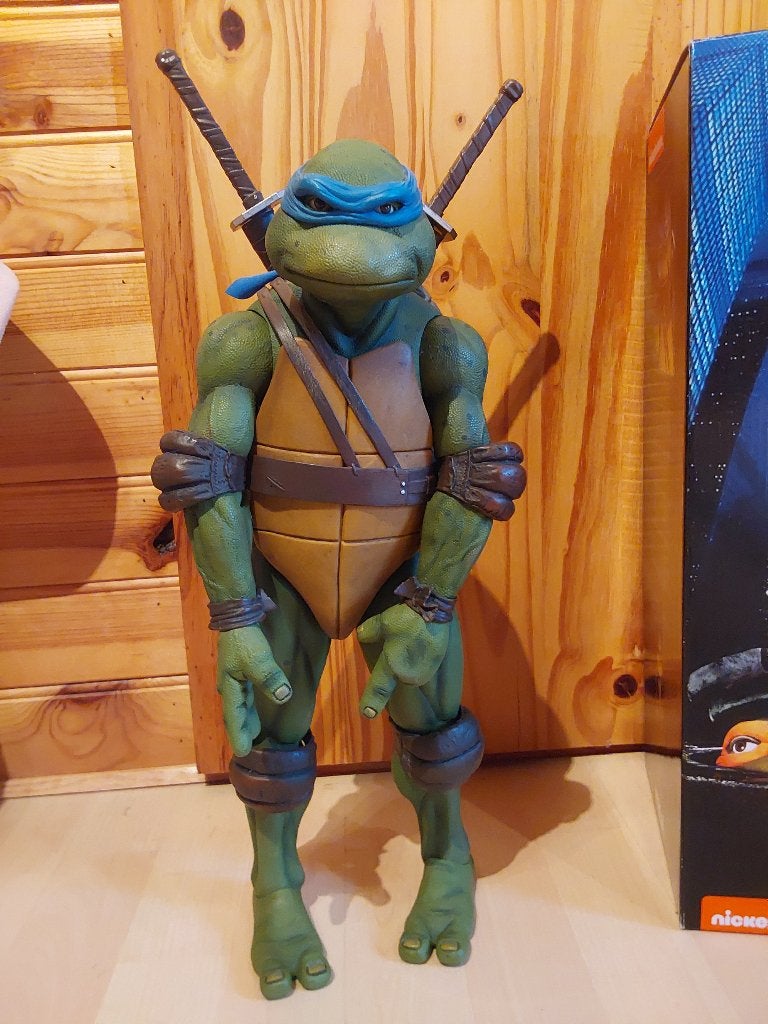 Tortues Ninja Neca 1/4 scale, Collections, Cinéma & Télévision, Utilisé, Film, Enlèvement