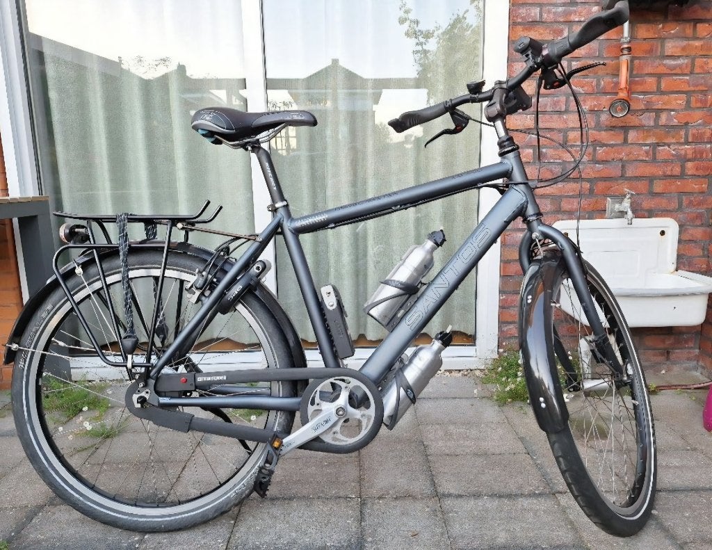 SANTOS Travelmaster 2 6 Rohloff, Vélos & Vélomoteurs, 10 à 15 vitesses, Frein sur jante, 49 à 53 cm, Comme neuf