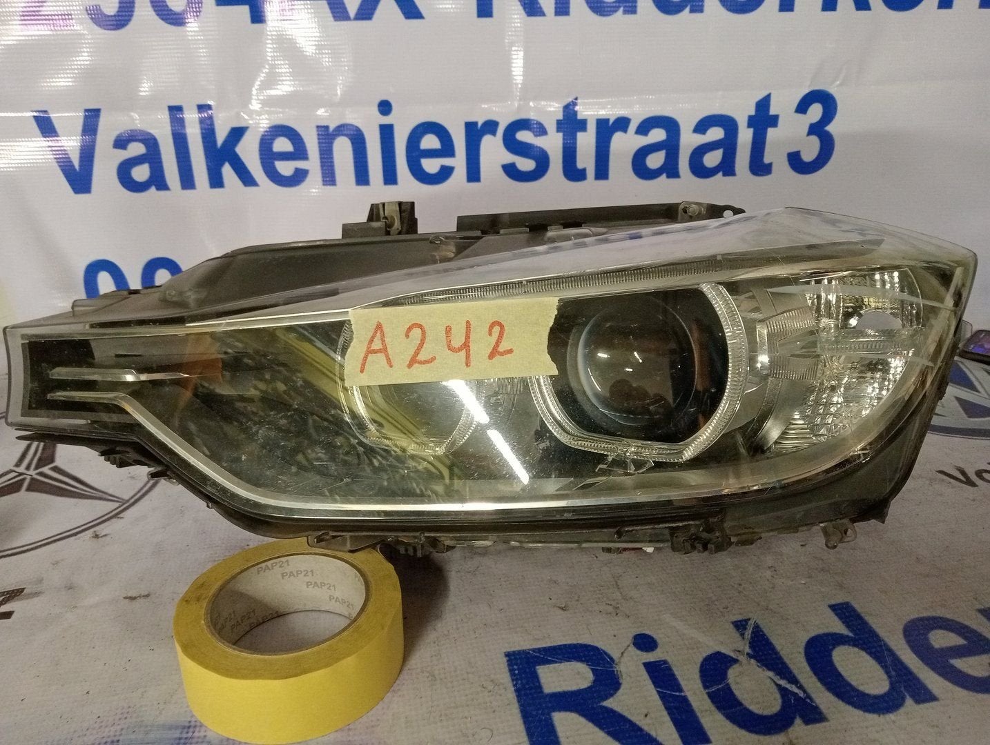 Koplamp xenon originlBMW 3-serie F30/F80 ('12-'15)7213110000, Gebruikt, -, -, Ophalen of Verzenden