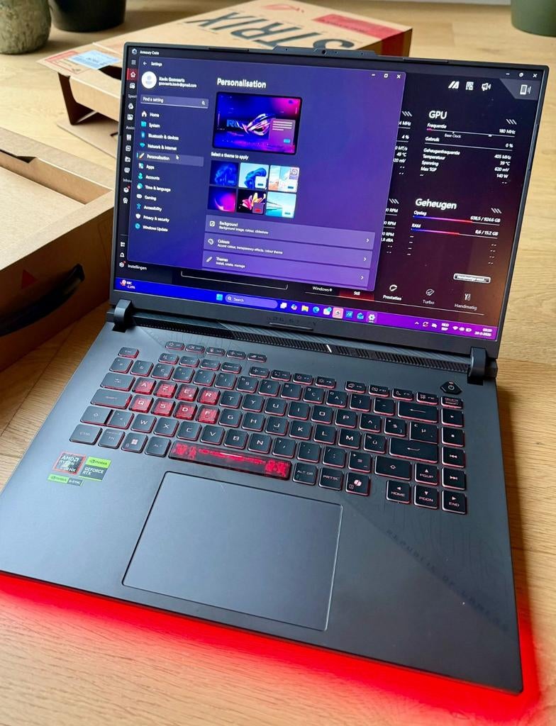 Rog strix 16g, Informatique & Logiciels, Ordinateurs portables Windows, Enlèvement, Neuf, ASUS, SSD