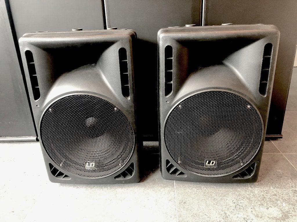 Baffles LD System 600W Rms, TV, Hi-fi & Vidéo, Enceintes, Autres marques, Câbles inclus, Enceinte portable, Comme neuf