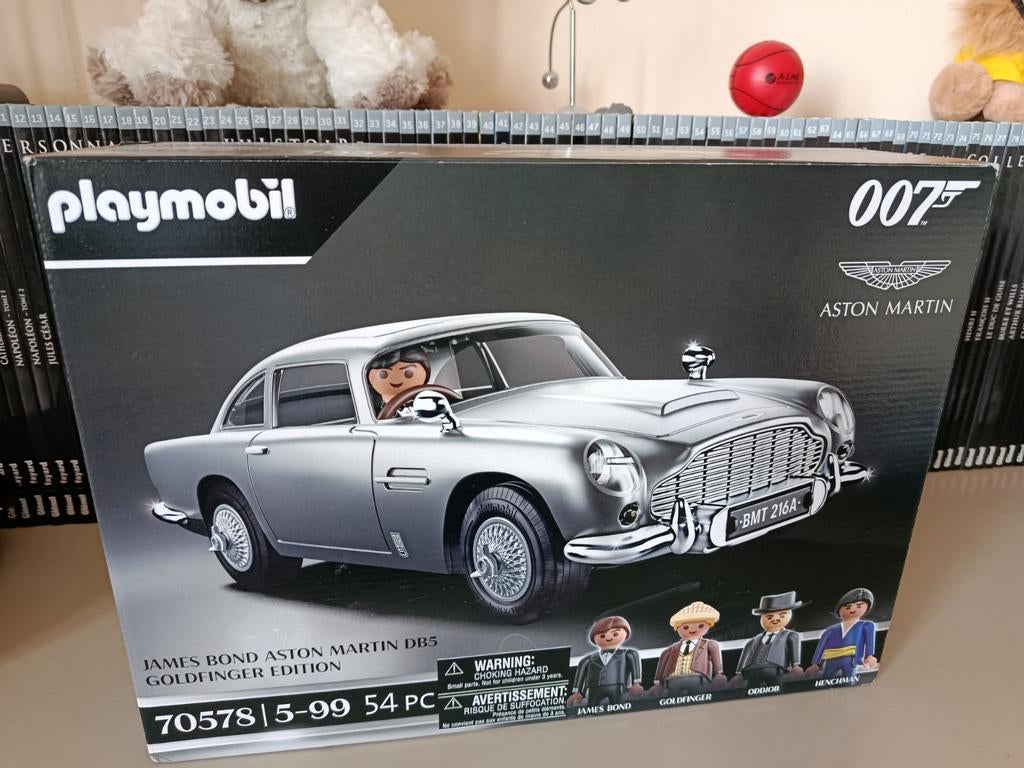 Playmobil 70578 James Bond Aston Martin DB5, Goldfinger edit, Kinderen en Baby's, Speelgoed | Playmobil, Nieuw, Complete set, Ophalen
