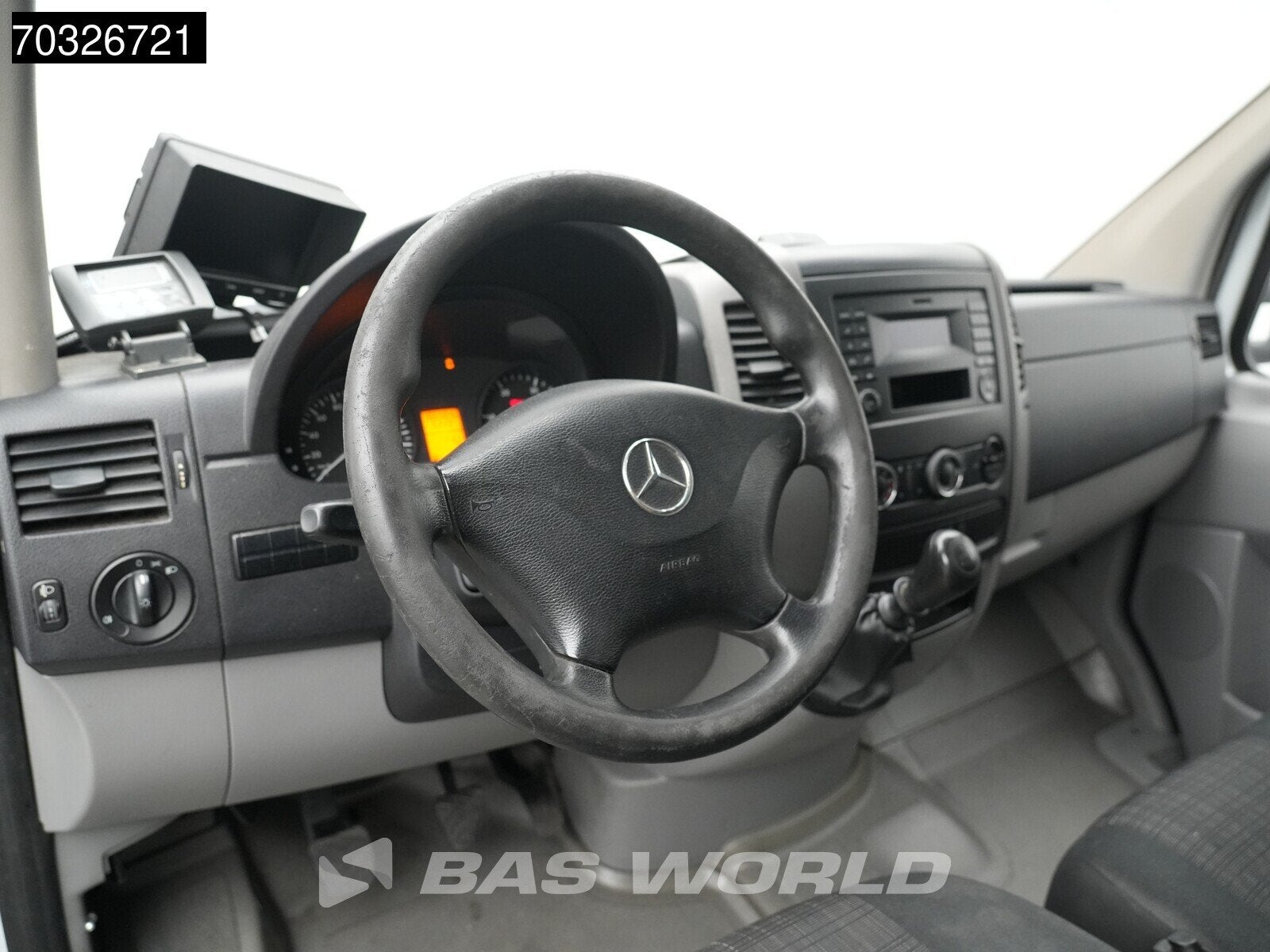 Mercedes Sprinter 516 CDI Euro6 Koelwagen Zijdeur Airco Came, Auto's, Stof, Gebruikt, Euro 6, Wit
