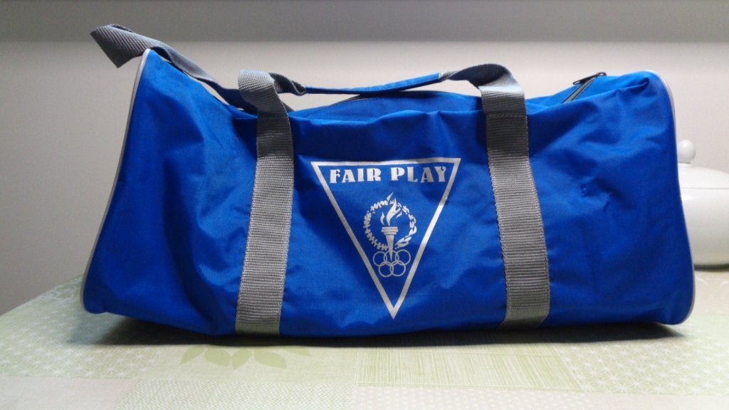 sportzak Fair play kleur blauw nieuw, Ophalen of Verzenden, Nieuw, Overige typen