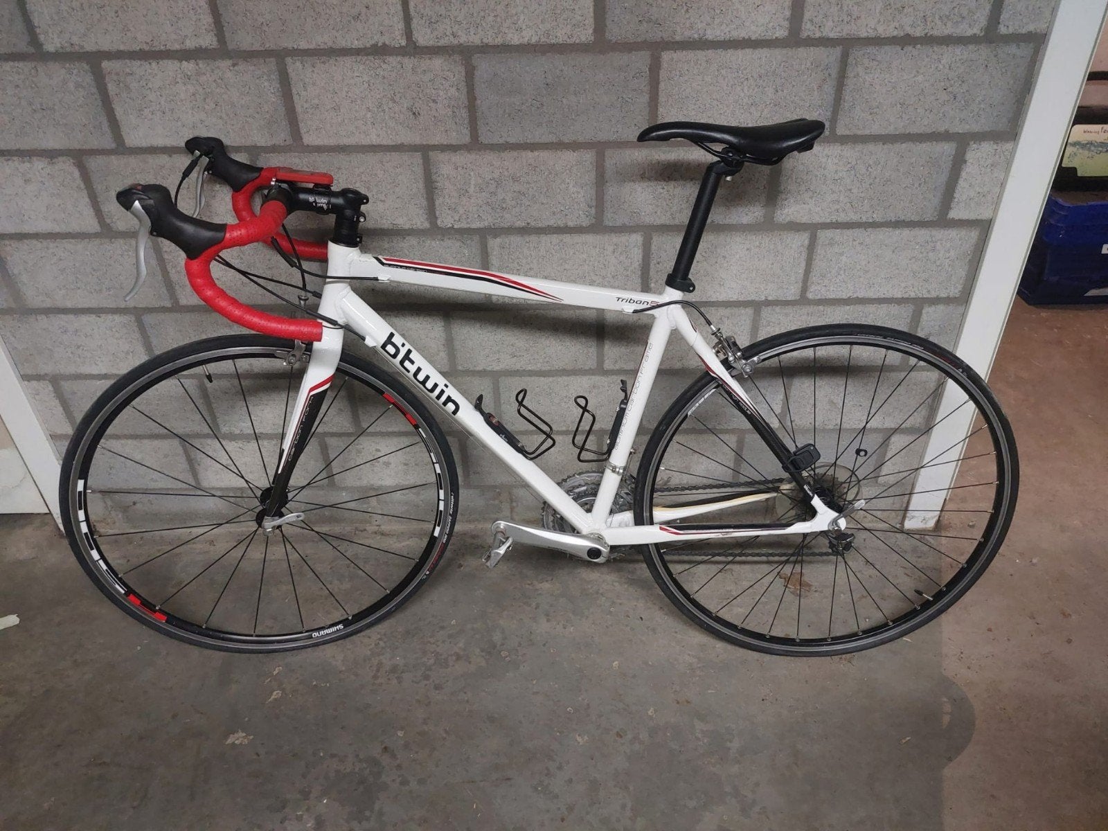 Koersfiets B'Twin Triban5, Vélos & Vélomoteurs, Enlèvement, Carbone