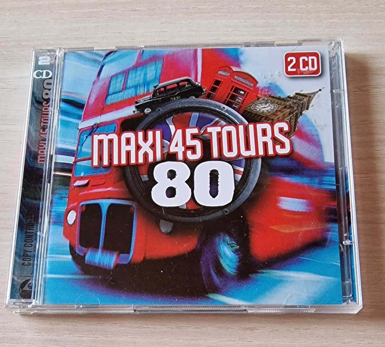 MAXI 45 TOURS 80 2CD, Enlèvement ou Envoi, Utilisé