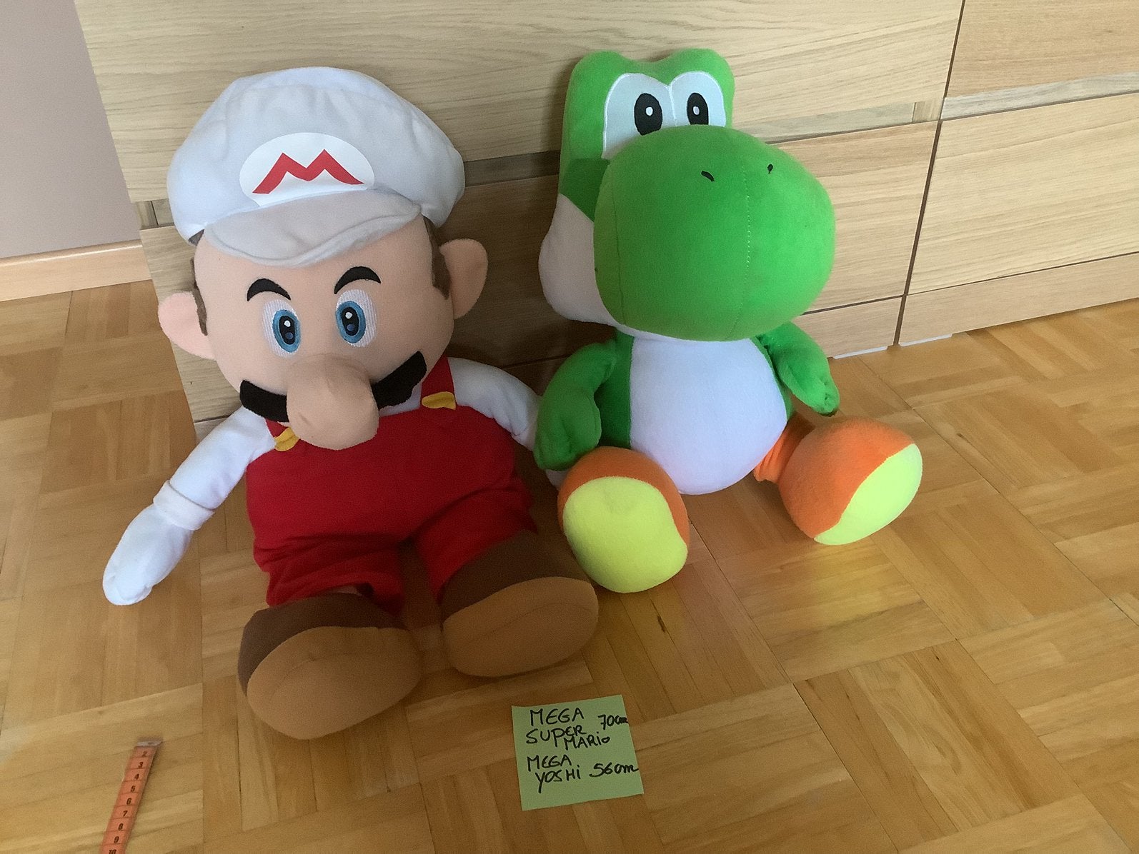 XXL yoshi en Super Mario knuffels, Enfants & Bébés, Jouets | Peluches, Enlèvement ou Envoi, Comme neuf, Moyen (20 à 80 cm), Super Mario
