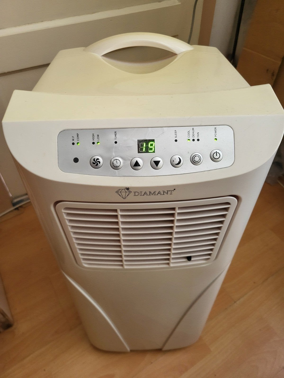 Mobile Airco DIAMONT, Ophalen