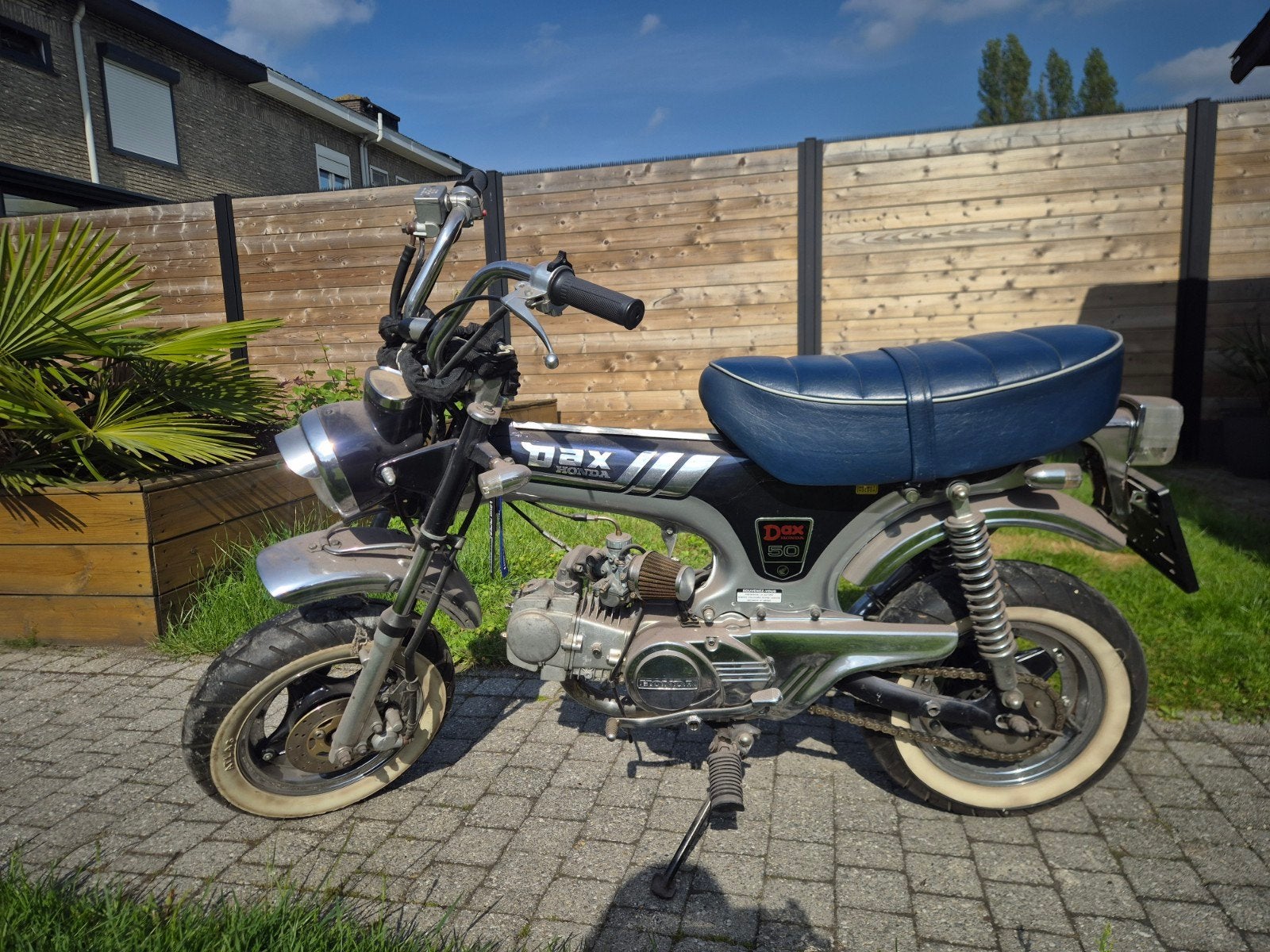 Jincheng Dax90cc (125cc blok), Ophalen