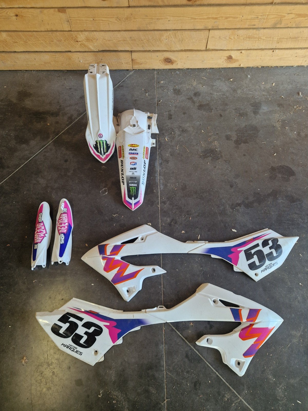 Kappenset yamaha yz250 yz125, Motoren, Ophalen of Verzenden