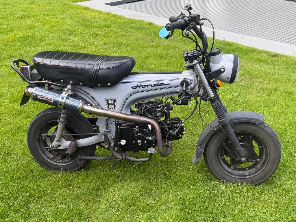 Bluroc Heritage 50cc Nardo Grey - 45 km, Fietsen en Brommers, Gebruikt, 49 cc, Klasse B (45 km/u), 4 versnellingen