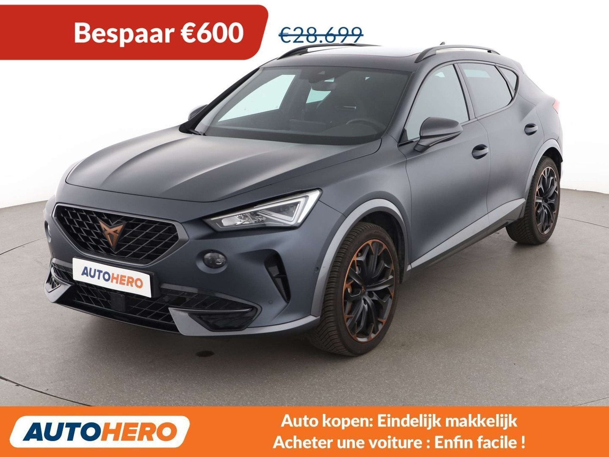 CUPRA Formentor 2.0 TSI VZ (année de construction 2022), Autos, Cupra, Achat, 174 g/km, Formentor, Noir