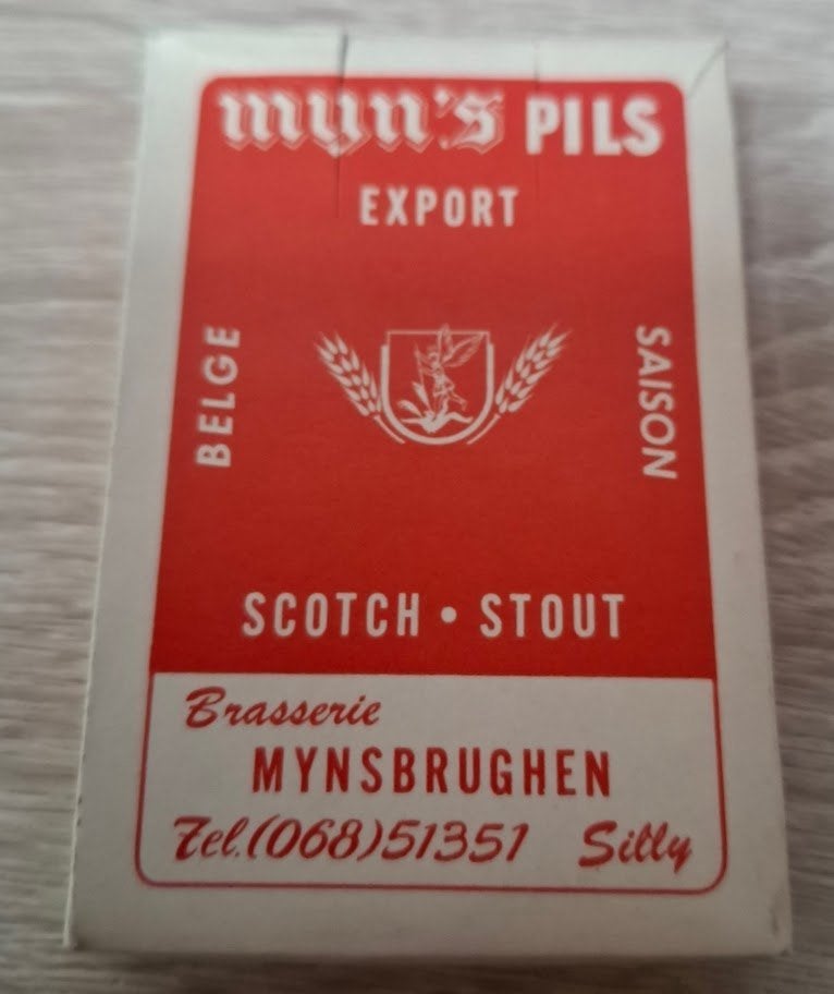 Klein Spel Kaarten Mijn's Pils, Ophalen of Verzenden, Zo goed als nieuw, Speelkaart(en)