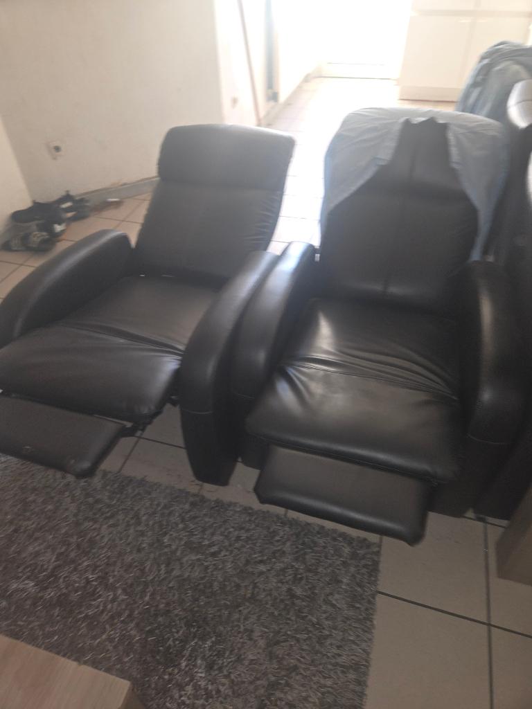 Relax bank, Ophalen, Gebruikt, Minder dan 75 cm, Leer
