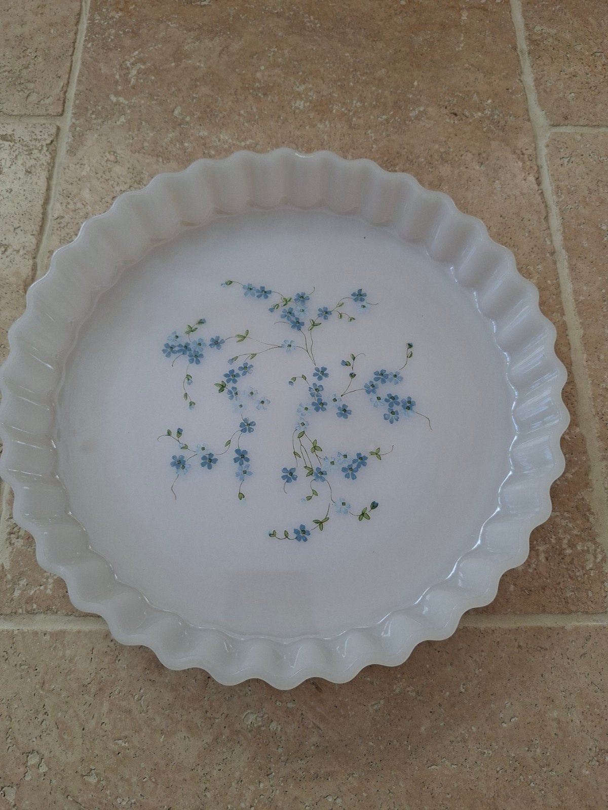 Plat a tarte Myosotis arcopal 27 cm arcuisine, Enlèvement ou Envoi