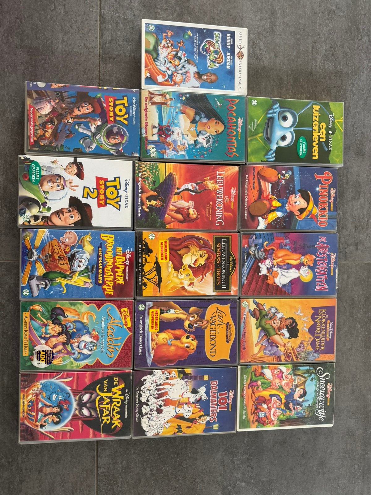 Diverse Disney VHS cassettes, Ophalen, Zo goed als nieuw, VHS
