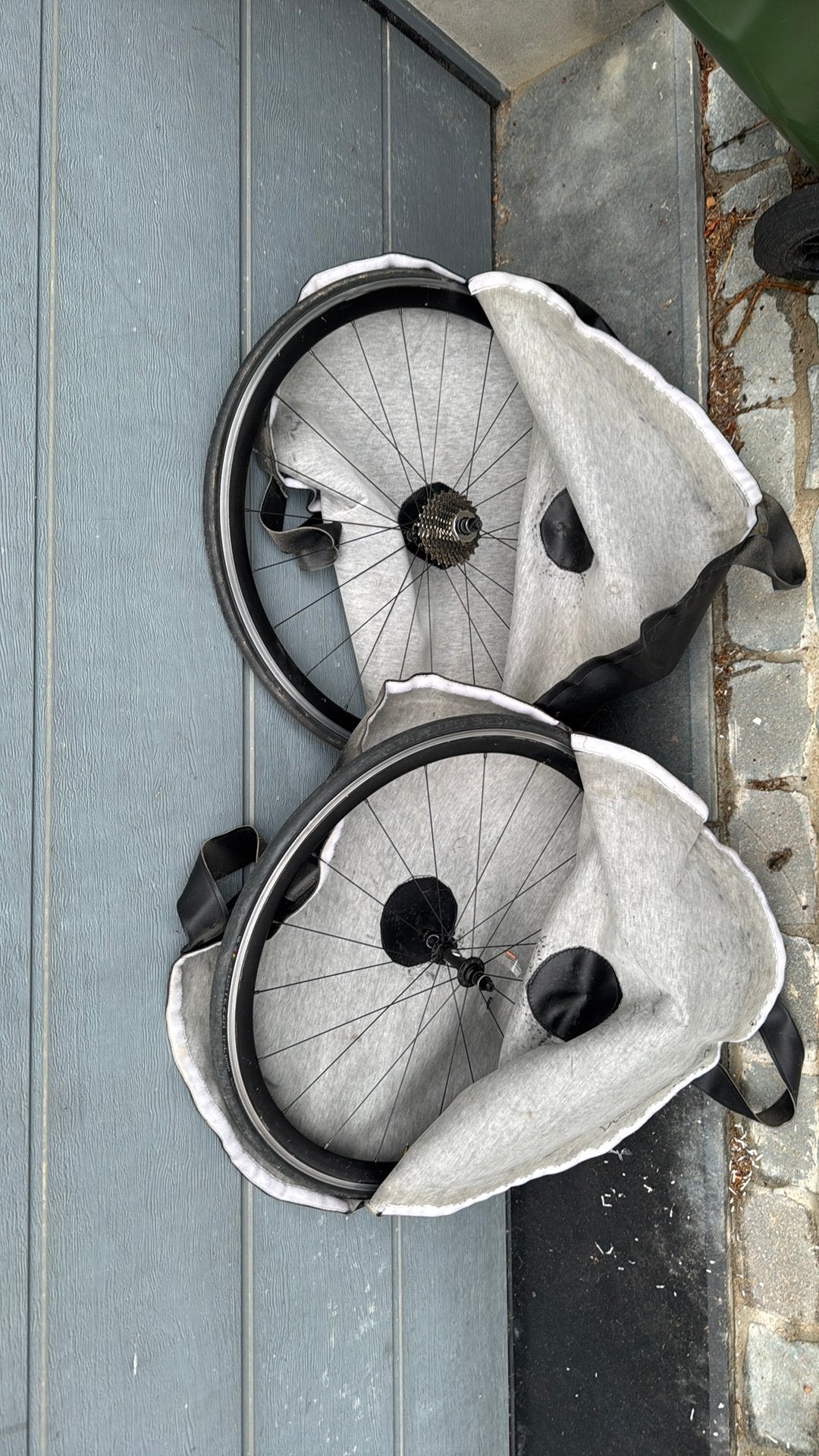 Alu wielen racefiets - 3,5cm hoog, Ophalen, Racefiets