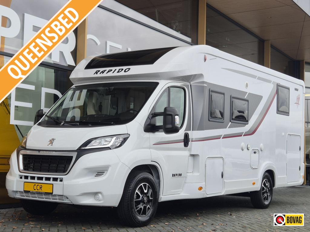 Rapido F 686 2024 NIEUWSTAAT, Caravans en Kamperen, Ringverwarming, 7 tot 8 meter, Bedrijf, Rapido
