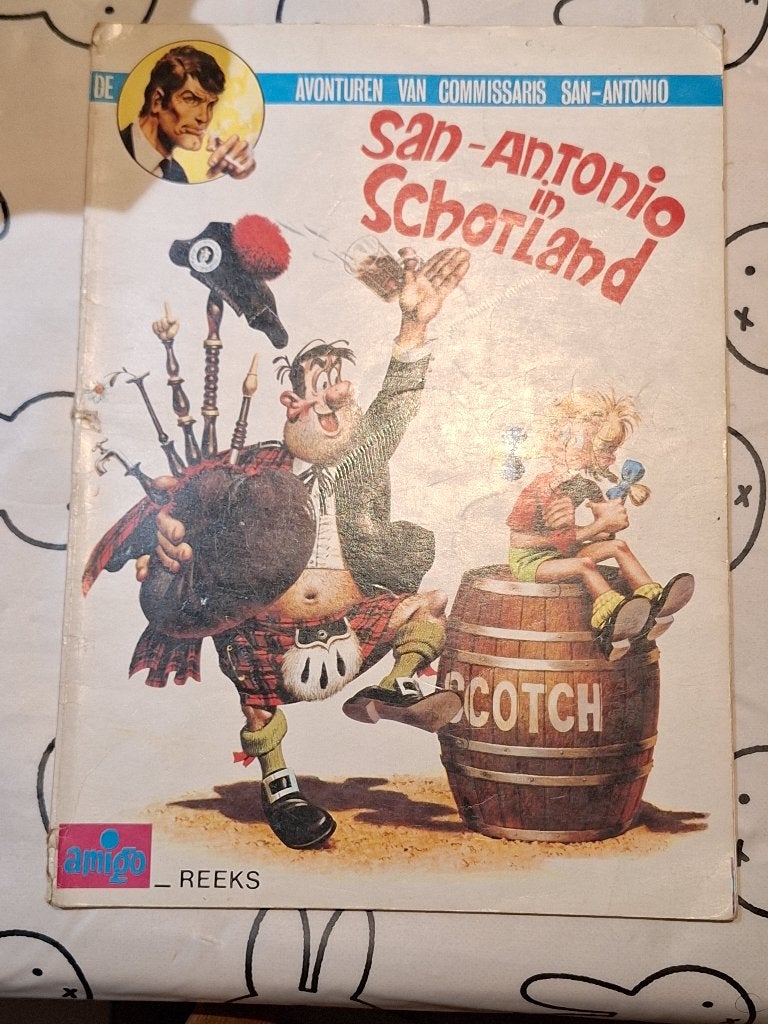 Commisaris San Antonio 2: San-Antonio in Schotland, Livres, Une BD, Enlèvement ou Envoi, Utilisé
