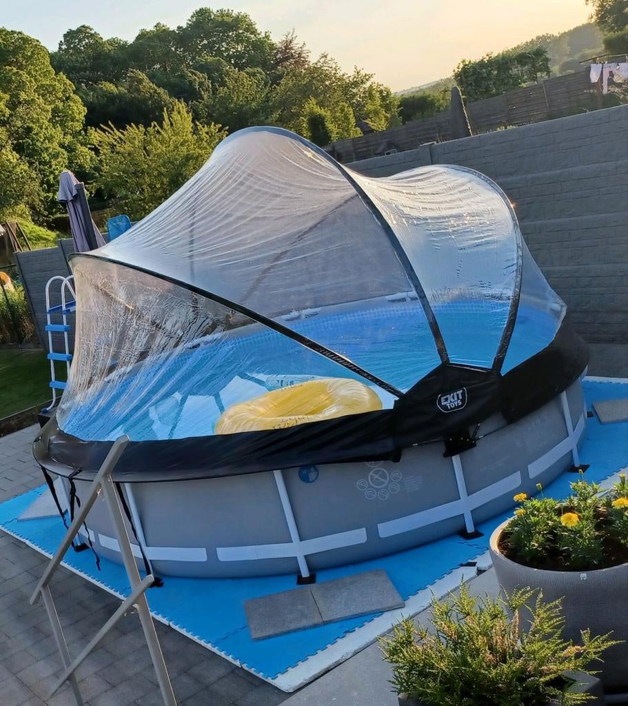 Zwembadkoepel zwembad overkapping exit, Tuin en Terras, Zwembaden, Ophalen